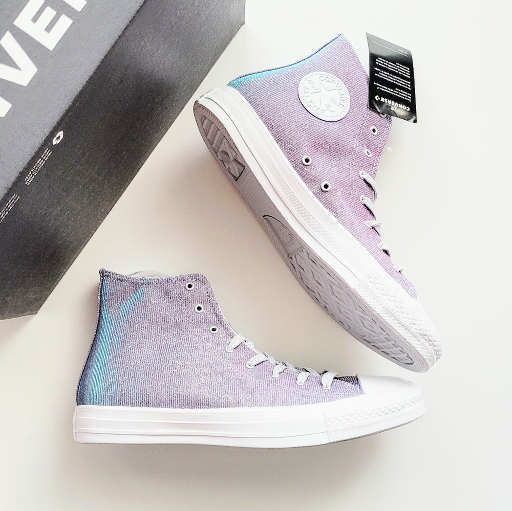 Converse CTAS Hi Pure Platinum Silver Women's 5